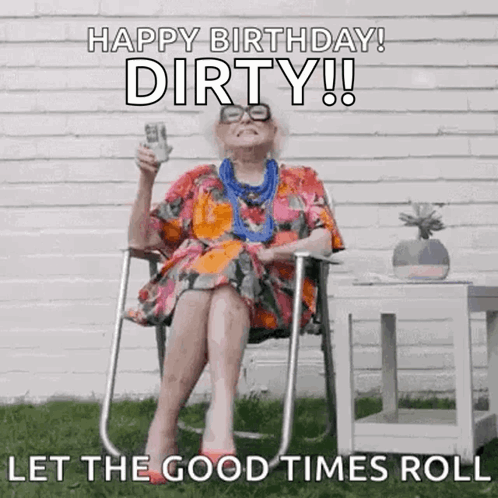 Happy 65th Birthday Grandma Dirty GIF