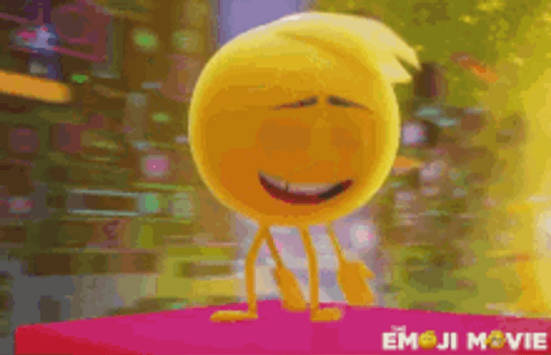 Happy And Dancing Gene Emoji Movie GIF