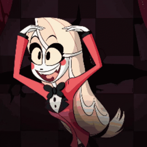 Happy And Excited Charlie Morningstar Hazbin Hotel GIF