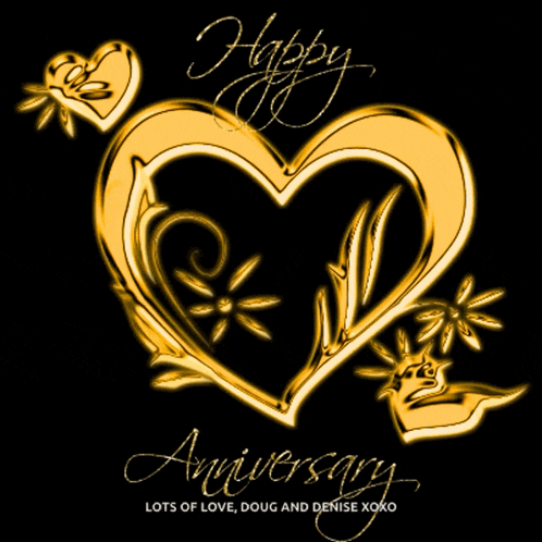 Happy Anniversary Greetings Gif GIF