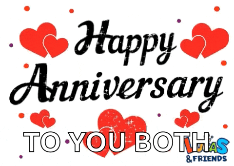 Happy Anniversary Happy Anniversary Hearts Gif GIF