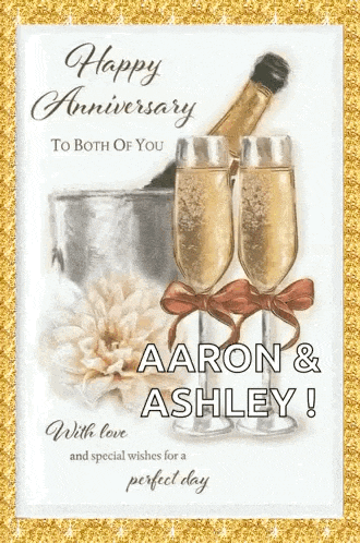 Happy Anniversary To Both Of You Gif GIF