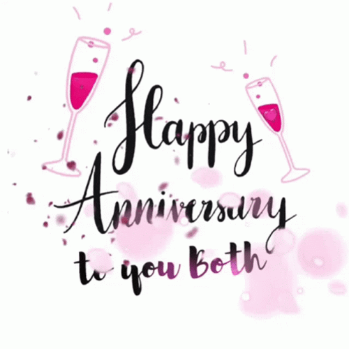 Happy Anniversary To You Both GIF