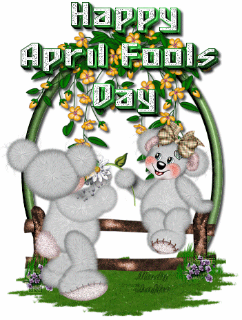 Happy April Fools Day Koalas GIF