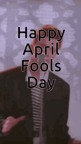 Happy April Fools Day Man Dancing GIF