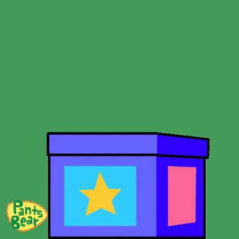 Happy April Fools Day Pants Bear In Box GIF