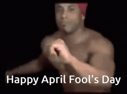 Happy April Fools Day Ricardo Milos GIF