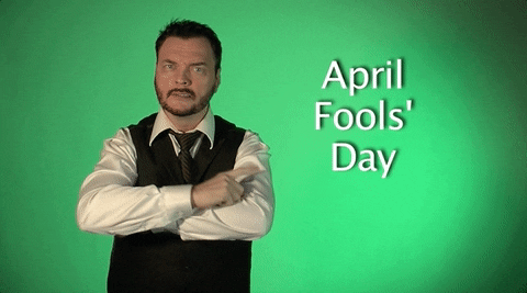 Happy April Fools Day Robert GIF