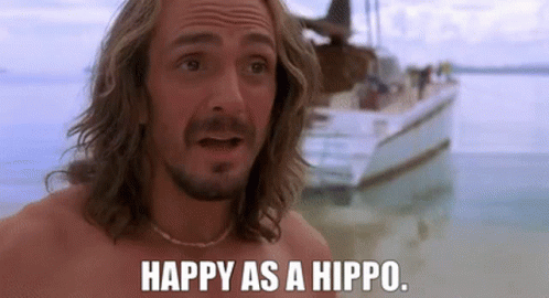 Happy As A Hippopotamus GIF