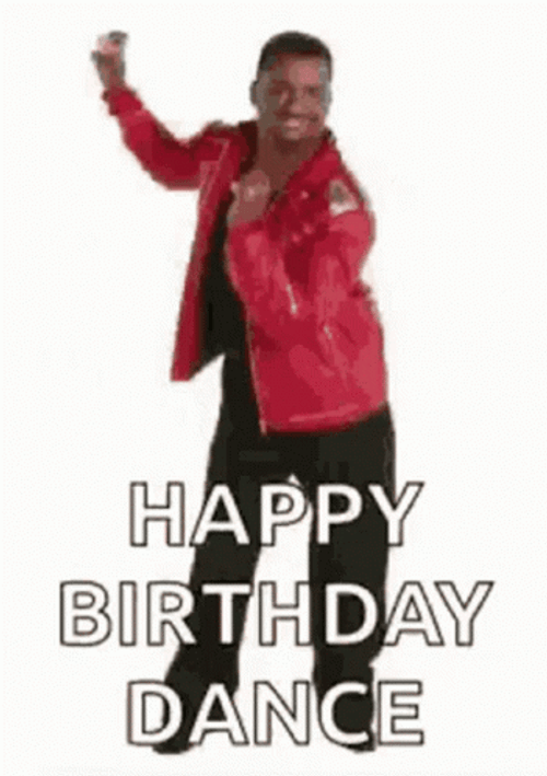 Happy Bday Happy Dancing  GIF