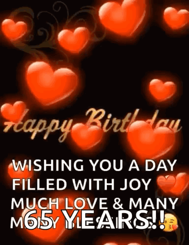 Happy Birthday 65 Years