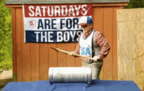 Happy Birthday America Beer Barrel Party GIF