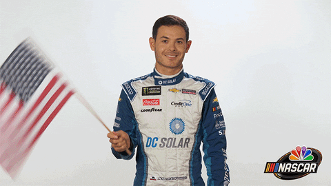 Happy Birthday America Kyle Larson Nascar GIF