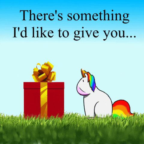 Happy Birthday Animated Surprise Reveal GIF