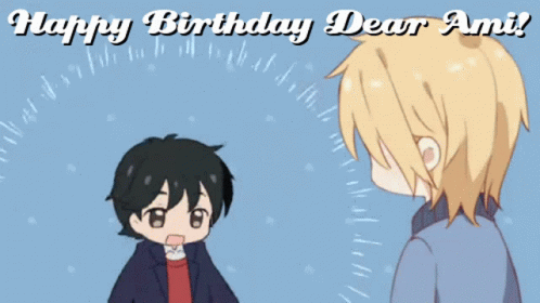 Happy Birthday Anime Dear Ami Eiji Ash GIF
