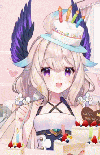 Happy Birthday Anime Enna Alouette GIF