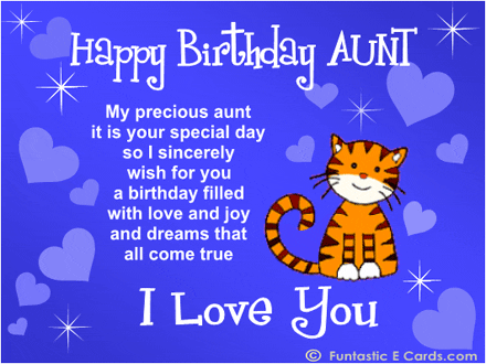 Happy Birthday Aunt I Love You GIF
