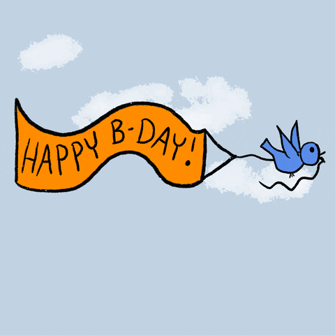 Happy Birthday Banner GIF