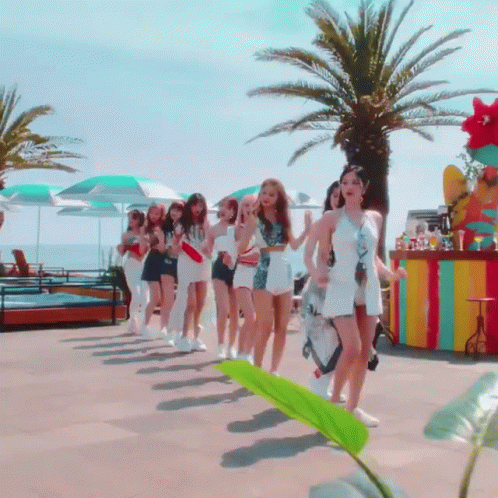 Happy Birthday Beach Alcohol Free Mv Twice Kpop GIF