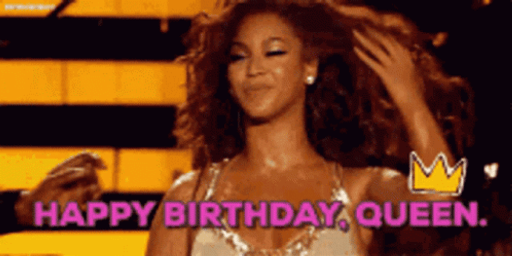 Happy Birthday Beautiful Queen Beyonce GIF
