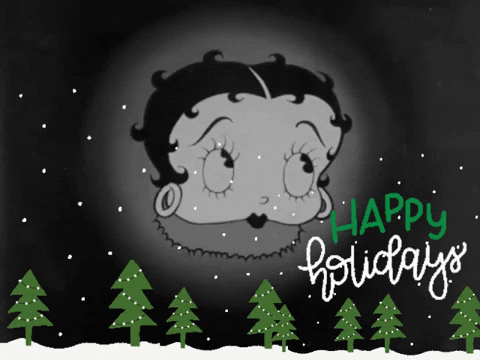 Happy Birthday Betty Boop Winky Face GIF