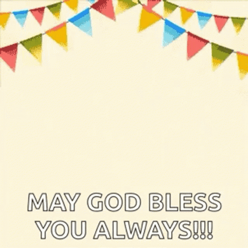 Happy Birthday Blessings GIF