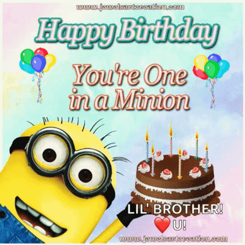 Happy Birthday Bro 498 X 498 Gif GIF
