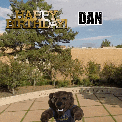 Happy Birthday Bro From Dan GIF