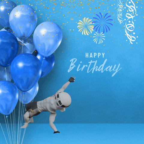 Happy Birthday Bro From Dancing Alien GIF