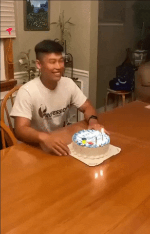 Happy Birthday Brother Funny Expression Surprise GIF