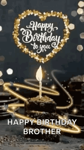 Happy Birthday Brother Greeting Card