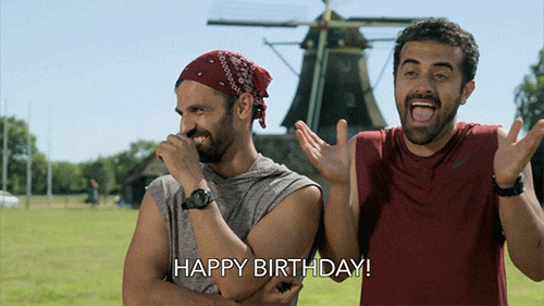 Happy Birthday Brother Shy Meme GIF