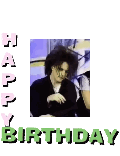 Happy Birthday Card with Man