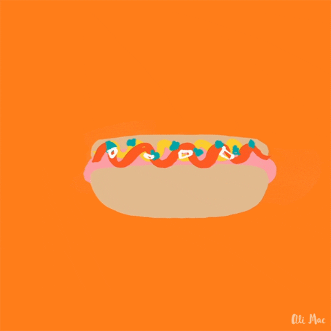 Happy Birthday Dachshund Animated Dog In Bun GIF