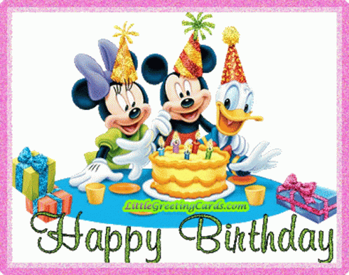 Happy Birthday Disney 498 X 393 Gif GIF