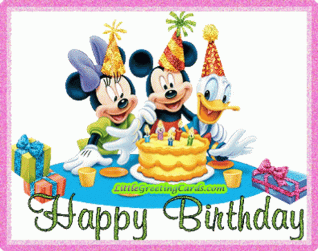 Happy Birthday Disney GIF
