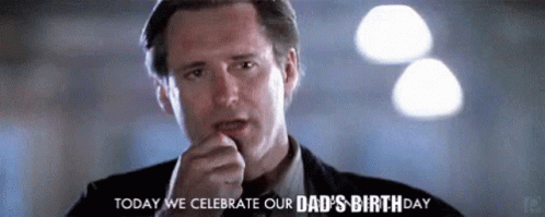 Happy Birthday Dude Hand Holding Candles GIF