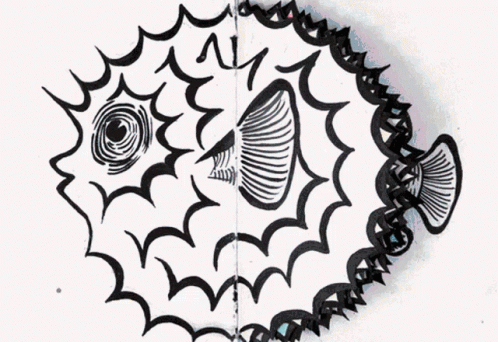 Happy Birthday Fishing Book Turning Pages GIF