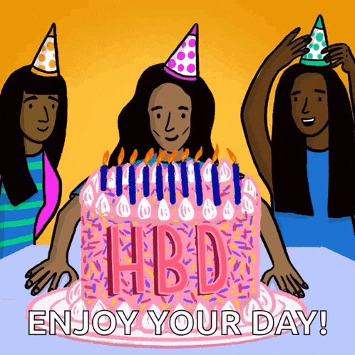 Happy Birthday Friends Gif GIF