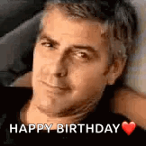 Happy Birthday George Clooney GIF