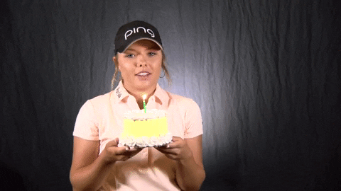 Happy Birthday Golf Player Lauren Stephenson GIF