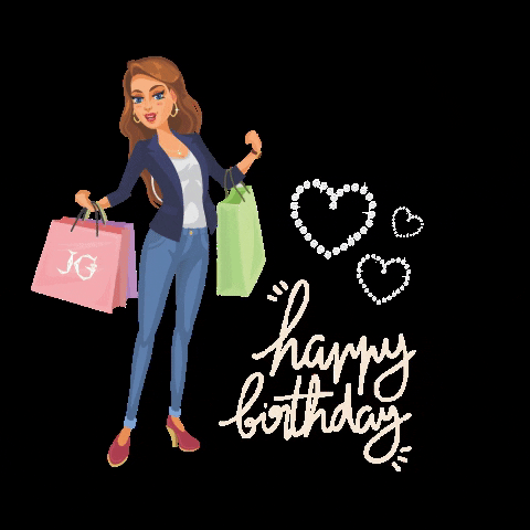 Happy Birthday Gems Shop GIF