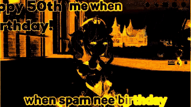 Happy Birthday Halloween Genshin Impact Meme GIF