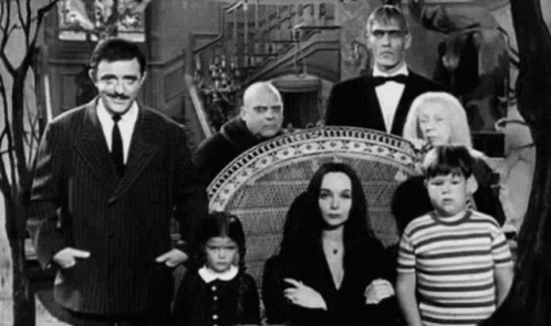 Happy Birthday Halloween The Addams Family Fingers Snap GIF