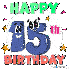 Happy Birthday Happy 15th Birthday Sticker GIF