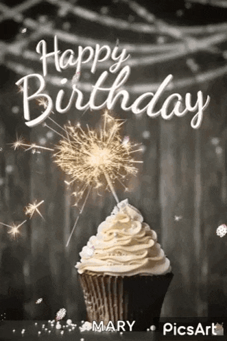 Happy Birthday Happy Birthday With Cake Gif GIF