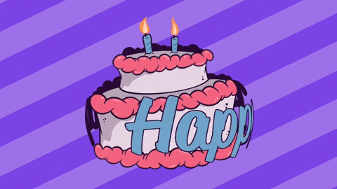 Happy Birthday Harry Cool Cake GIF