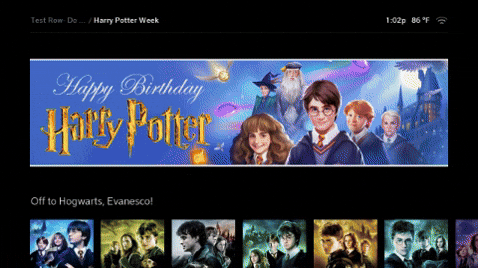 Happy Birthday Harry Potter In Movie GIF