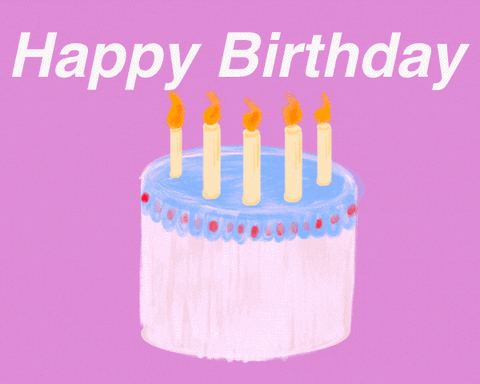 Happy Birthday Harry With Simple Cake GIF