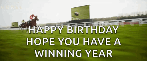 Happy Birthday Horse Race